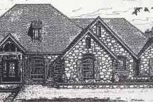 Colonial Exterior - Front Elevation Plan #310-846
