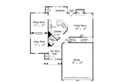 Colonial Style House Plan - 4 Beds 2.5 Baths 2096 Sq/Ft Plan #927-227 