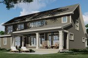 Traditional Style House Plan - 4 Beds 3.5 Baths 3015 Sq/Ft Plan #51-1206 