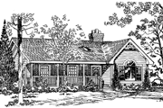 Country Style House Plan - 3 Beds 2 Baths 1475 Sq/Ft Plan #47-699 