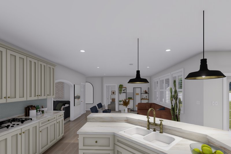 Dream House Plan - Interior - Kitchen 2 for Traditional House Plan #1060-107 - 3 bed, 2.5 bath