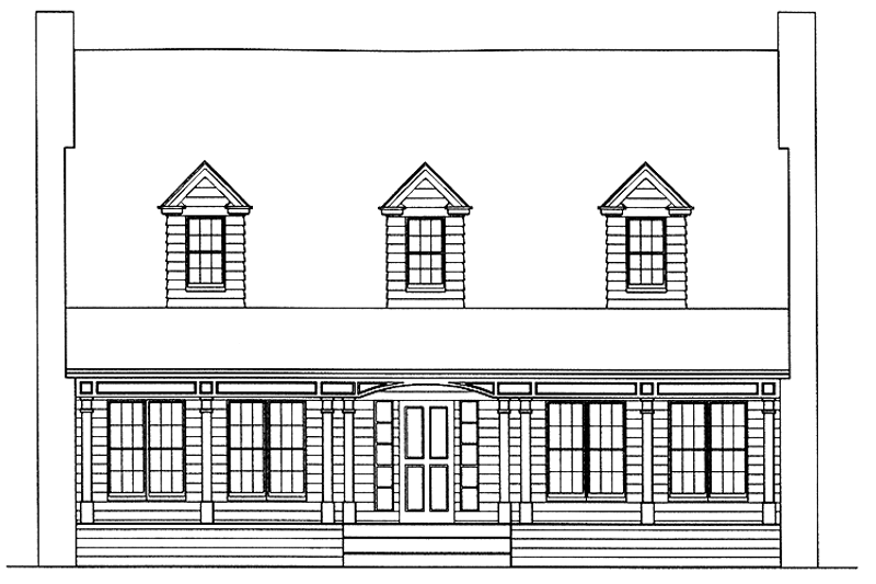 House Design - Country Exterior - Front Elevation Plan #1051-15