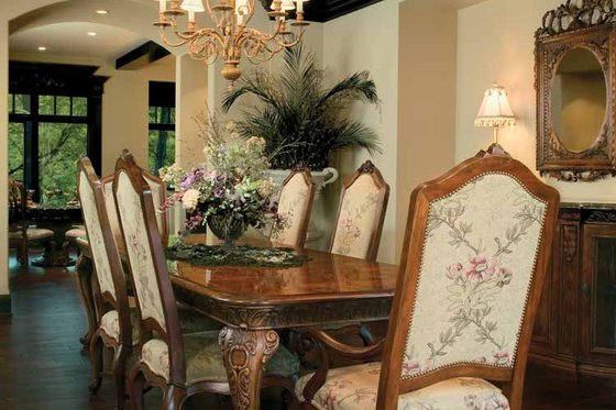 Interior - Dining Room for Tudor House Plan #928-61 - 3 bed, 3 bath