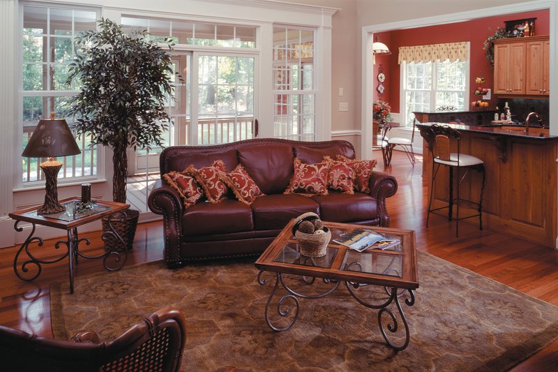 Home Plan - Interior - Family Room 2 for Country House Plan #929-9 - 4 bed, 3 bath