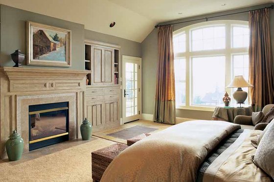 Interior - Master Bedroom for Craftsman House Plan #48-807 - 4 bed, 4.5 bath