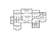 Mediterranean Style House Plan - 8 Beds 6.5 Baths 7174 Sq/Ft Plan #1058-151 