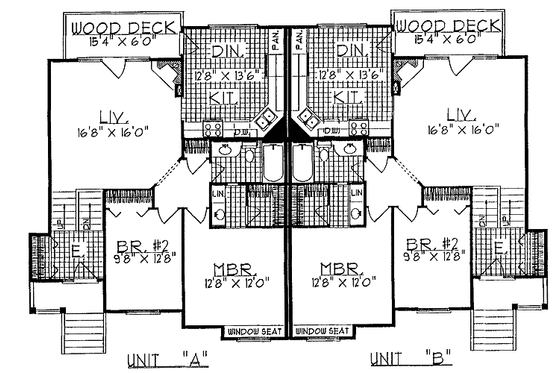 Floor Plan - Upper Floor for Country House Plan #70-1299 - 6 bed, 4 bath