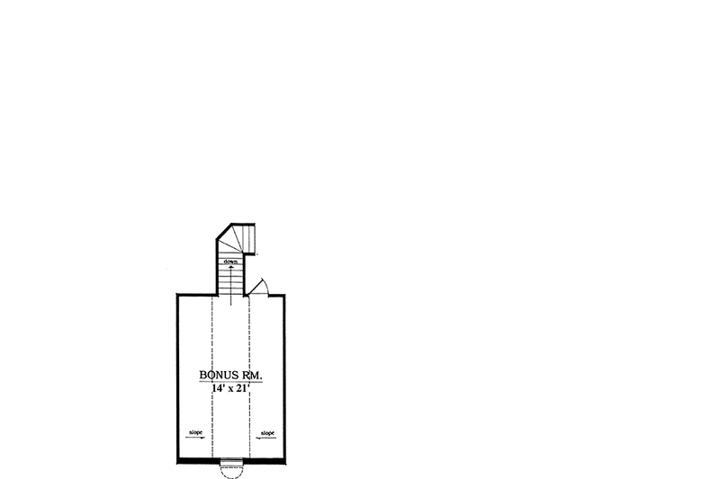 House Design - Floor Plan - Other Floor for Country House Plan #42-645 - 3 bed, 2 bath