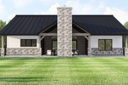Barndominium Style House Plan - 4 Beds 2 Baths 2180 Sq/Ft Plan #1064-412 Exterior 