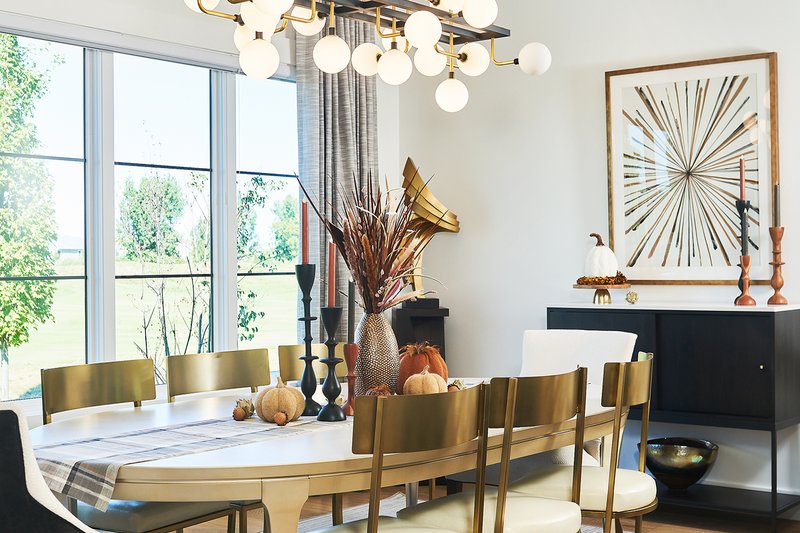 Home Plan - Interior - Dining Room for Contemporary House Plan #928-381 - 3 bed, 2.5 bath