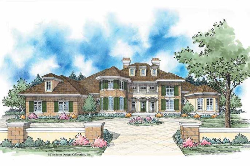 Dream House Plan - European Exterior - Front Elevation Plan #930-348