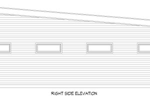 Exterior - Other Elevation 1 for Modern House Plan #932-748, 0.5 bath
