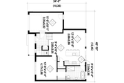 Farmhouse Style House Plan - 3 Beds 2 Baths 1734 Sq/Ft Plan #25-5045 Floor 