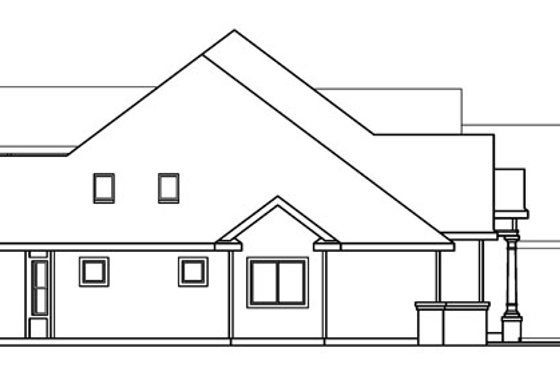 Exterior - Other Elevation for Traditional House Plan #124-483 - 3 bed, 2.5 bath