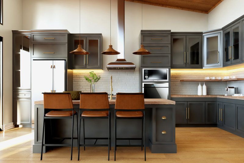 Dream House Plan - Interior - Kitchen 1 for Contemporary House Plan #1064-364 - 2 bed, 2 bath