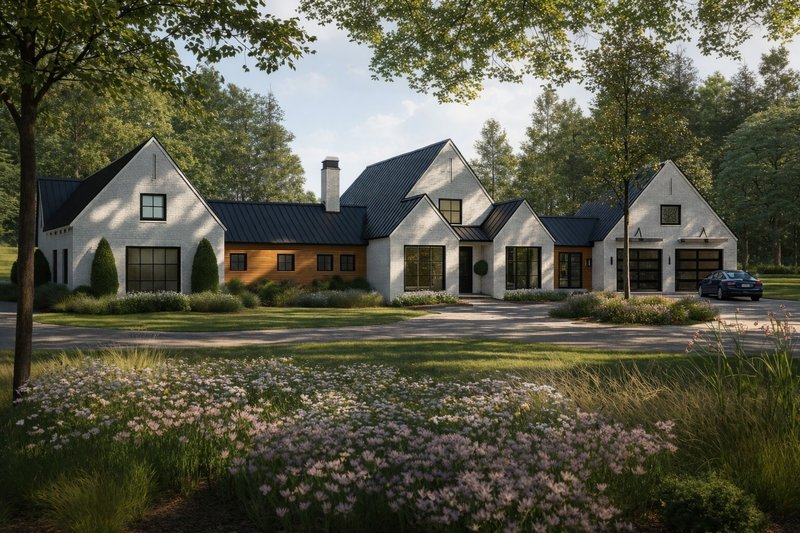 Architectural House Design - Contemporary Exterior - Front Elevation Plan #928-377