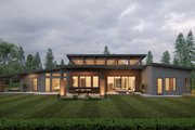 Prairie Style House Plan - 4 Beds 4.5 Baths 4742 Sq/Ft Plan #1066-265 