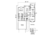 Country Style House Plan - 4 Beds 2.5 Baths 2300 Sq/Ft Plan #312-806 