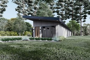 Exterior - Other Elevation for Contemporary House Plan #923-194 - 3 bed, 2 bath