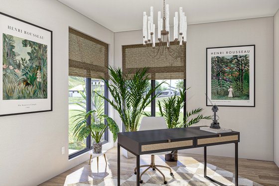 Interior - Other for Modern House Plan #455-570 - 2 bed, 2 bath