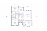 Farmhouse Style House Plan - 3 Beds 2 Baths 1526 Sq/Ft Plan #1109-16 Floor 