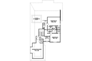 European Style House Plan - 4 Beds 3 Baths 3782 Sq/Ft Plan #81-595 