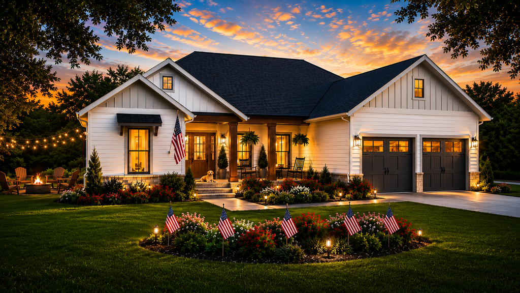 Exterior - Front Elevation 2 for Farmhouse House Plan #21-493 - 3 bed, 2 bath