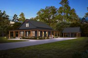 Barndominium Style House Plan - 2 Beds 2 Baths 1408 Sq/Ft Plan #430-359 