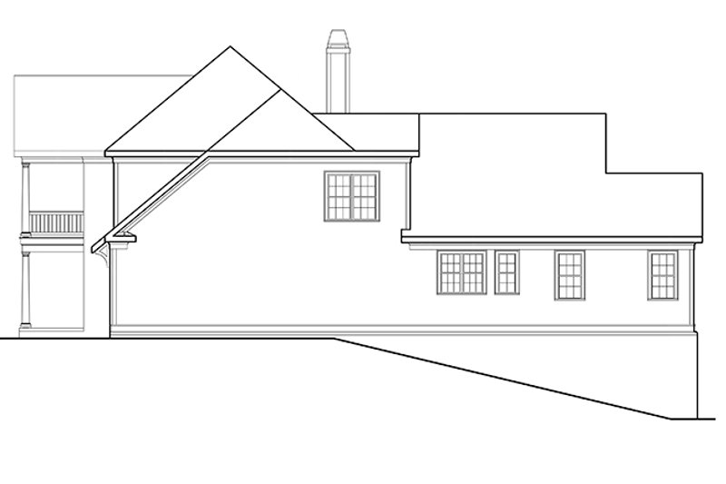 Home Plan - Exterior - Other Elevation for Traditional House Plan #927-656 - 4 bed, 3.5 bath