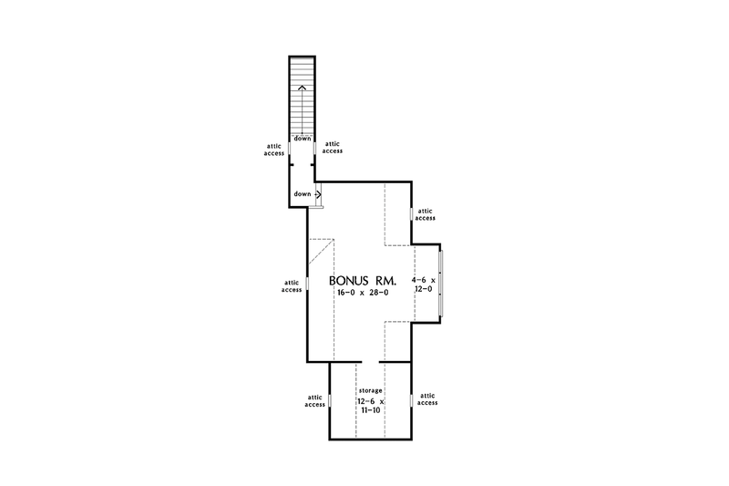 Home Plan - Floor Plan - Other Floor for European House Plan #929-1020 - 5 bed, 4 bath