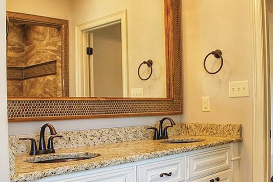 Interior - Master Bathroom for European House Plan #17-3366 - 4 bed, 3.5 bath