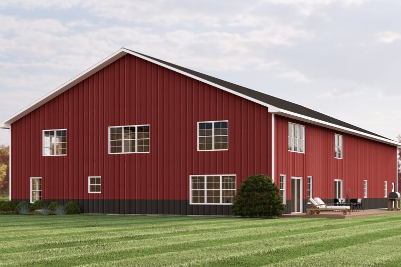 House Plan Design - Exterior - Other Elevation for Barndominium House Plan #1064-356 - 3 bed, 2.5 bath