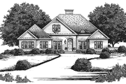 Traditional Style House Plan - 3 Beds 2.5 Baths 1815 Sq/Ft Plan #429-130 