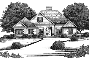 Traditional Exterior - Front Elevation Plan #429-130