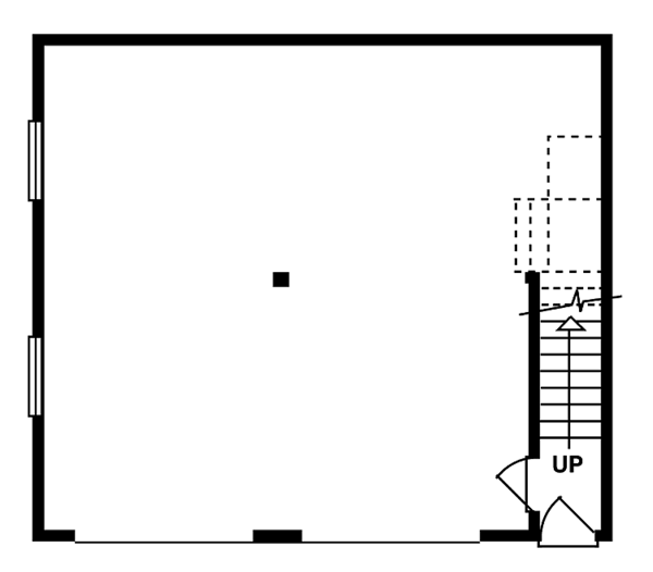 Traditional Floor Plan - Main Floor Plan #47-1081
