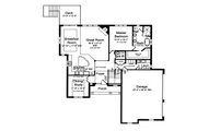 Craftsman Style House Plan - 4 Beds 2 Baths 2794 Sq/Ft Plan #46-904 