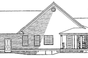 Country Style House Plan - 3 Beds 2 Baths 1737 Sq/Ft Plan #929-190 Exterior 