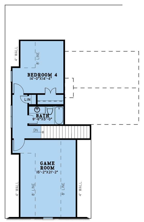 Dream House Plan - European Floor Plan - Upper Floor Plan #923-264