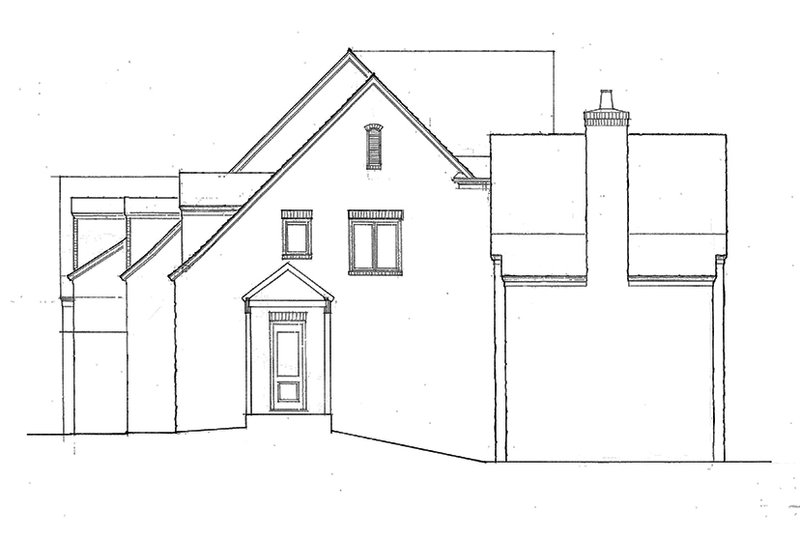 Home Plan - Exterior - Other Elevation 1 for Country House Plan #453-238 - 5 bed, 6.5 bath