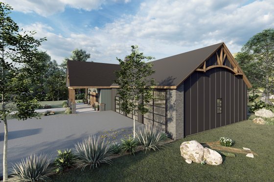 Exterior - Other Elevation for Craftsman House Plan #54-500 - 3 bed, 3.5 bath