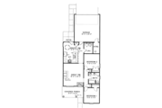 Country Style House Plan - 2 Beds 1 Baths 985 Sq/Ft Plan #17-2634 