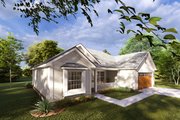 Cottage Style House Plan - 3 Beds 2 Baths 998 Sq/Ft Plan #513-2055 