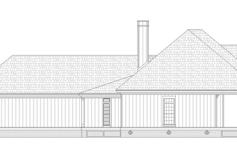 Dream House Plan - Exterior - Other Elevation for Farmhouse House Plan #45-639 - 3 bed, 2.5 bath
