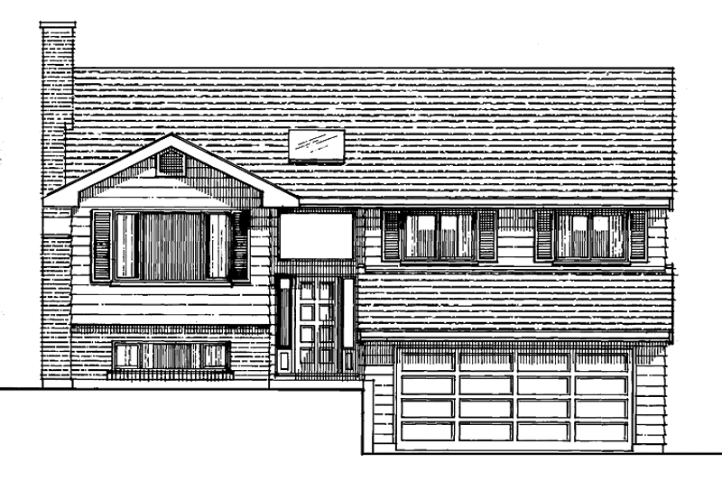 Dream House Plan - Floor Plan - Main Floor 1 for Contemporary House Plan #47-687 - 3 bed, 2 bath