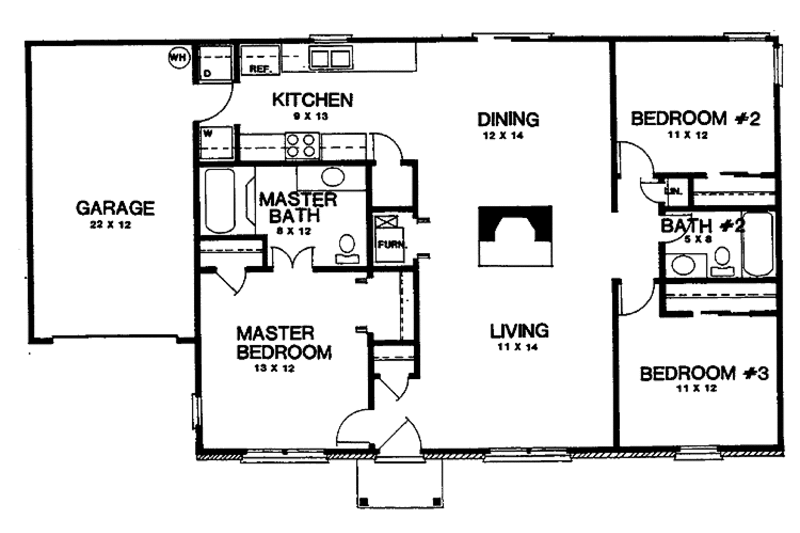 colonial-style-house-plan-3-beds-2-baths-1260-sq-ft-plan-30-225