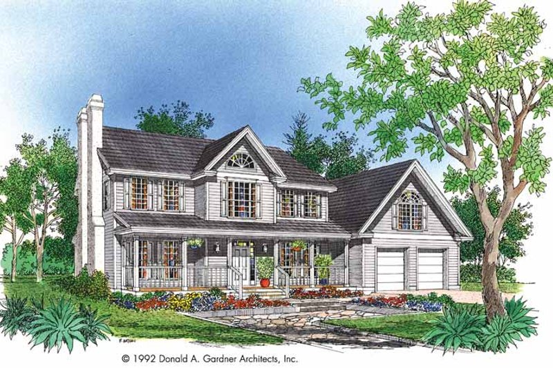 Home Plan - Victorian Exterior - Front Elevation Plan #929-545