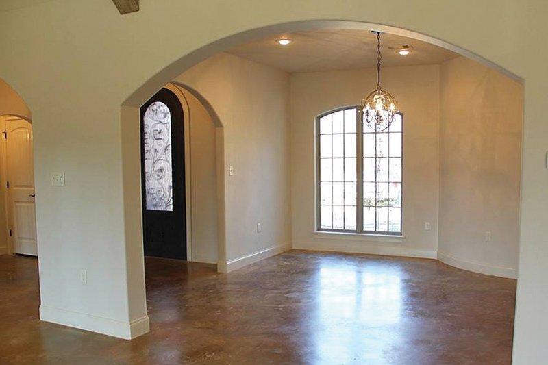Architectural House Design - Interior - Dining Room for European House Plan #17-3366 - 4 bed, 3.5 bath