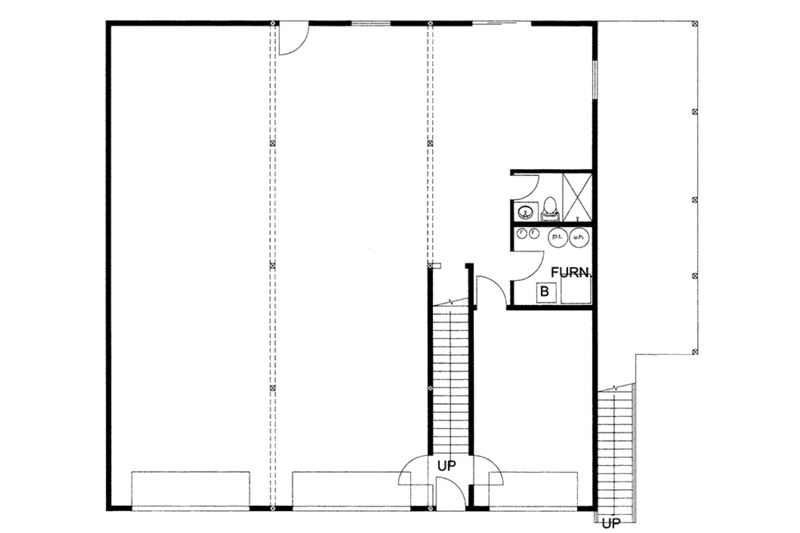 Dream House Plan - Floor Plan - Main Floor for Traditional House Plan #117-867 - 3 bed, 2 bath