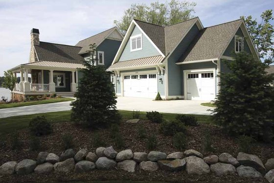 Exterior - Front Elevation 7 for Traditional House Plan #928-44 - 4 bed, 3 bath
