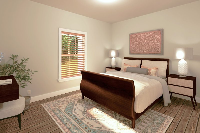 House Plan Design - Interior - Bedroom for Farmhouse House Plan #44-290 - 3 bed, 2 bath